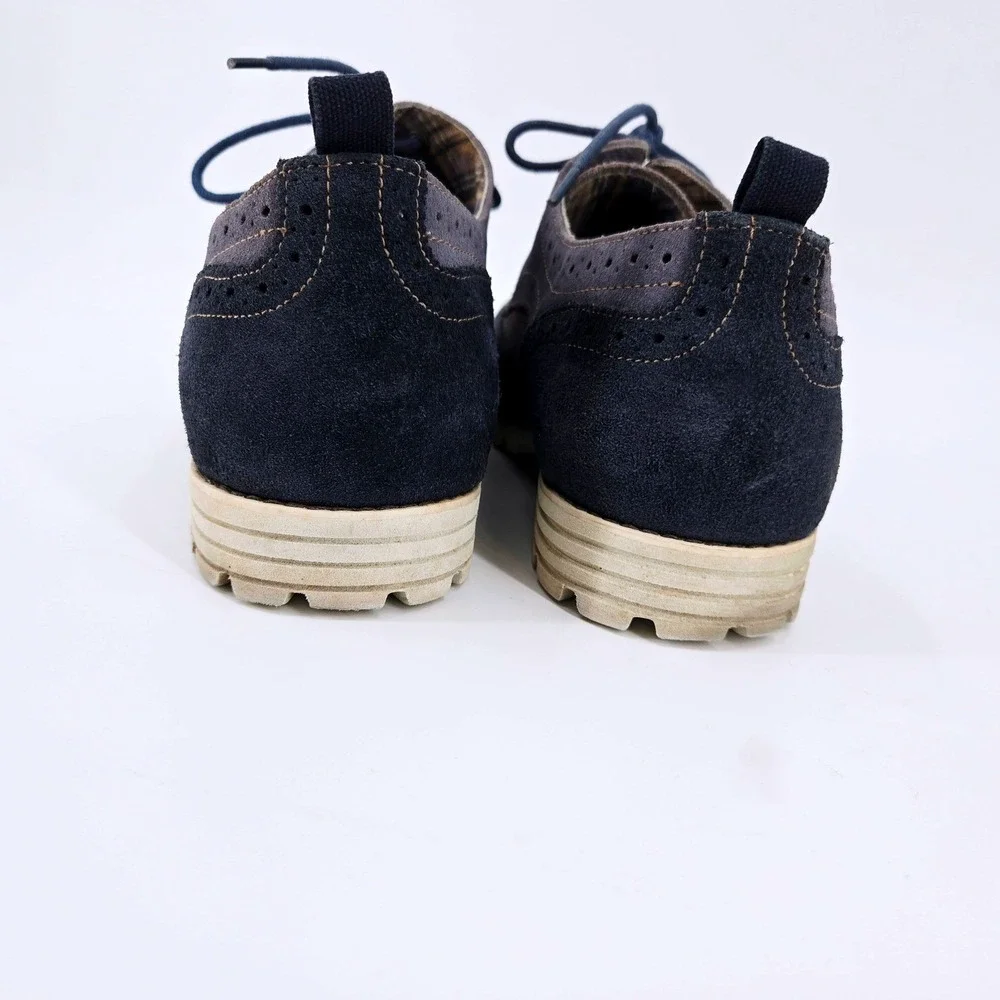 Hush Puppies Three-Tone‎ Suede Wingtip Oxford Brogues Gorpcore 13 EW